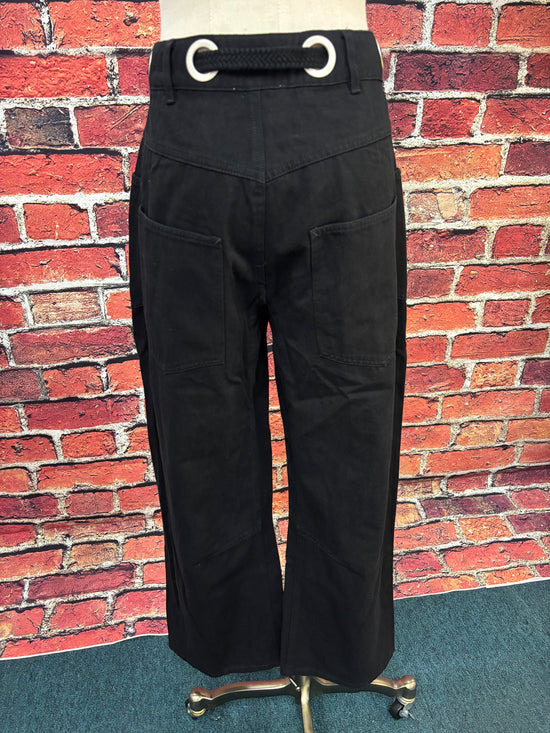 Downtown Patchwork Cotton Pant