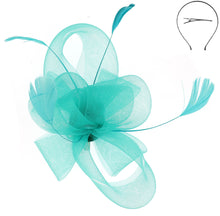 Load image into Gallery viewer, Southern Style Veiled Fascinator
