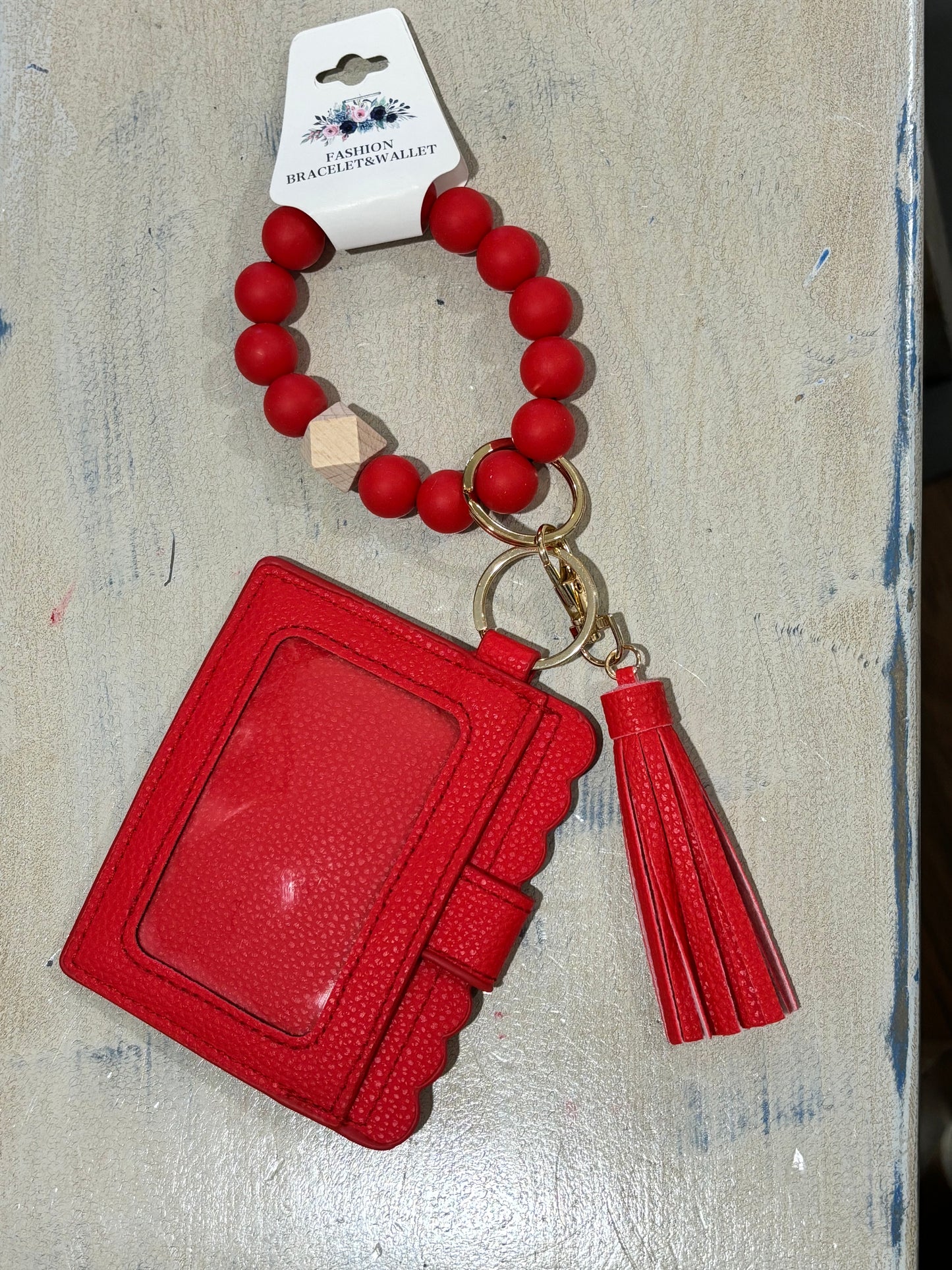Silicone Keychain & Card Holder