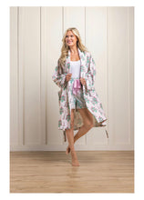 Load image into Gallery viewer, Dahlia Block Print Robe
