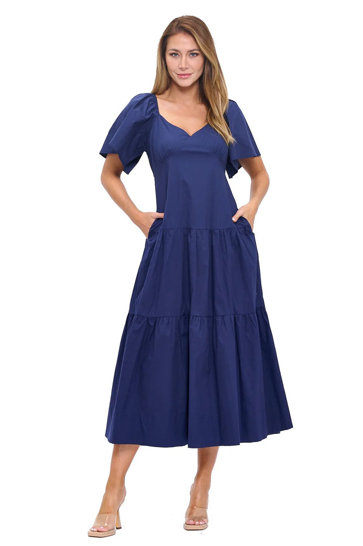 Shirley Scoop Neck Maxi Dress