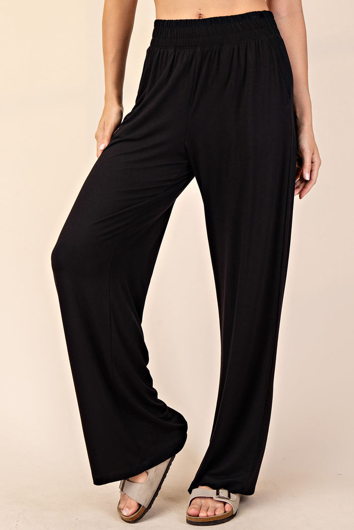 Viscose Modal Wide Leg Pant