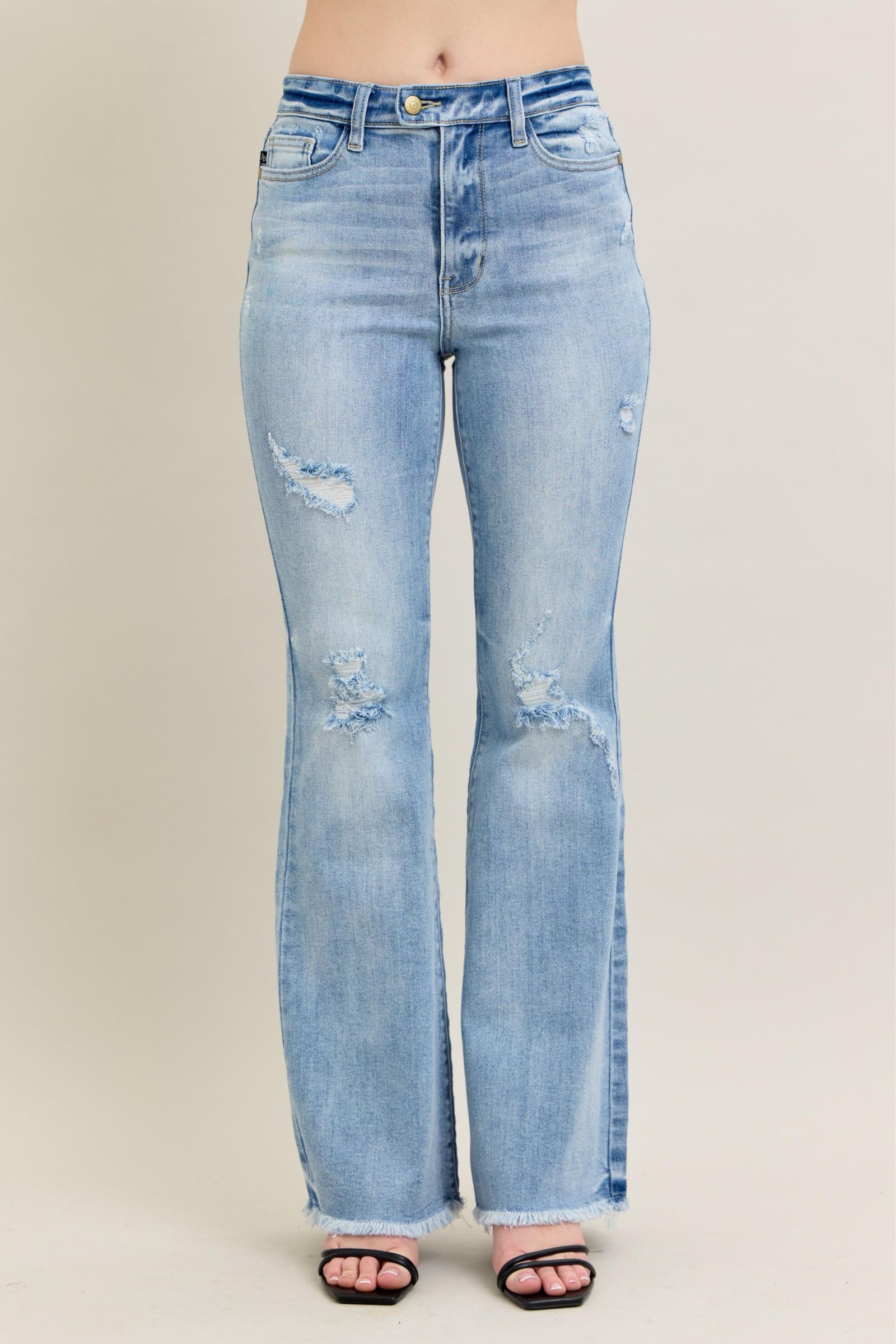 Judy Blue HW Flare W/ Shield Pockets