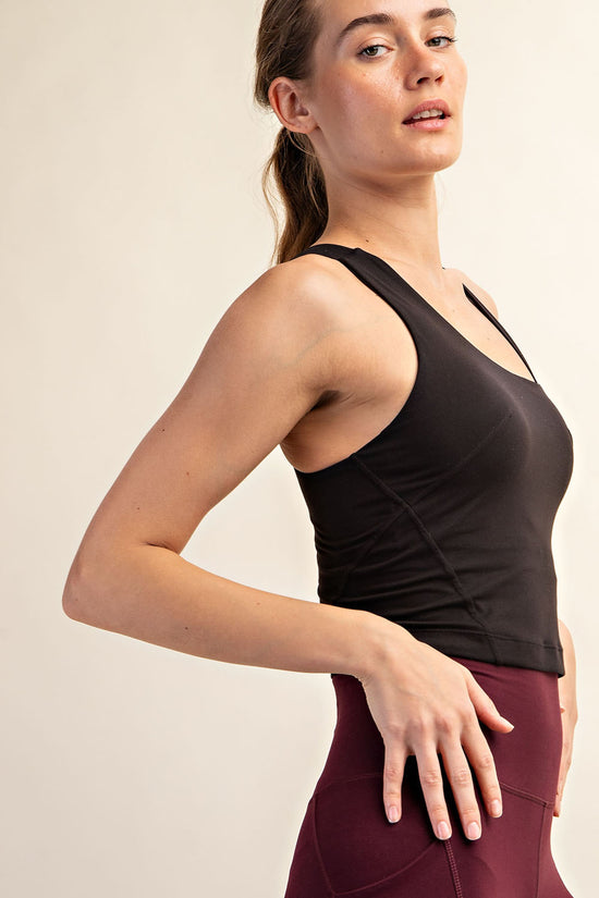 Butter Feel Cropped Tank *FINAL SALE*