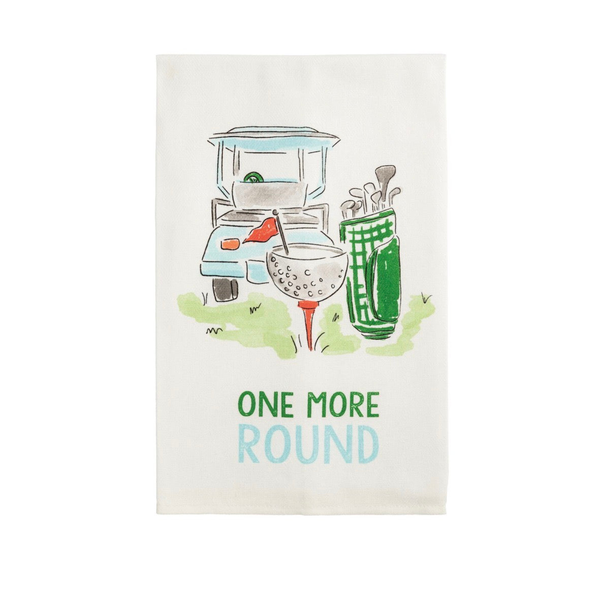 One More Funny Golf Towel