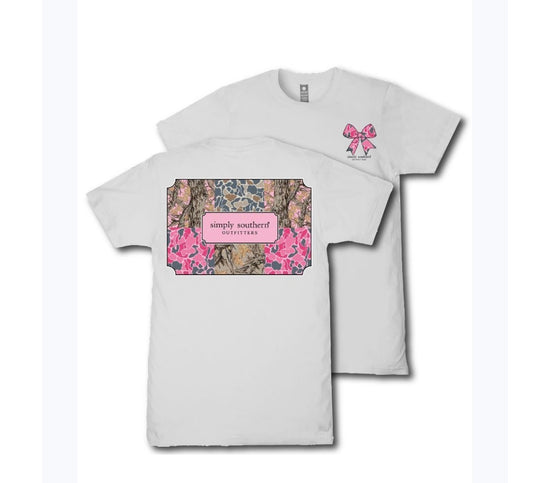 Short Sleeve Camo Logo Tee