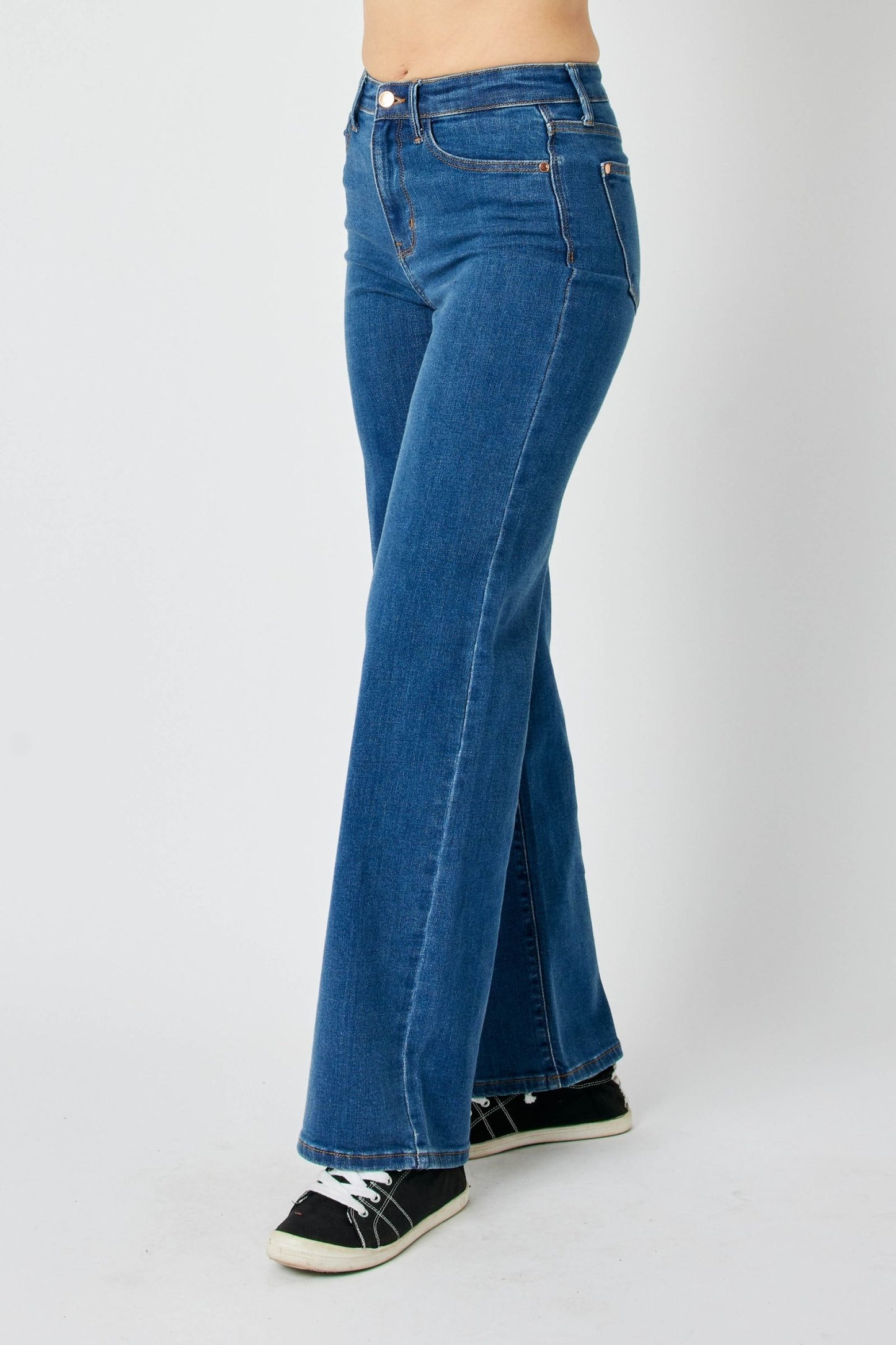 Judy Blue High Waist Vintage Wide