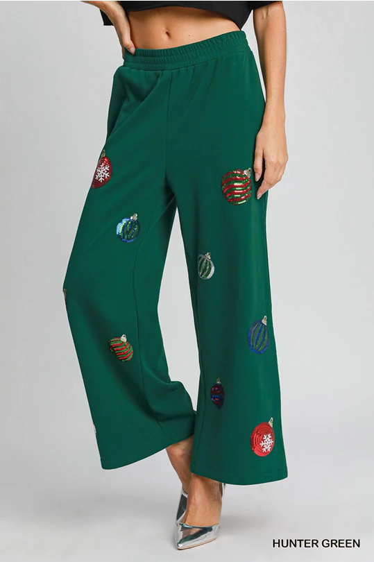 Christmas French Terry Pants