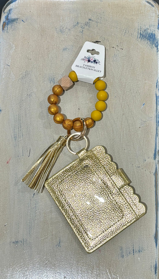 Silicone Keychain & Card Holder