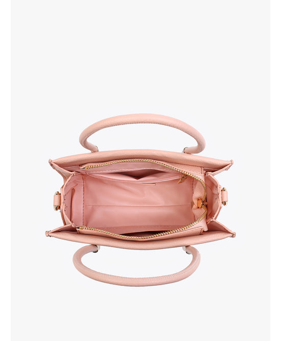 Monaco Gold Accent Satchel/Crossbody
