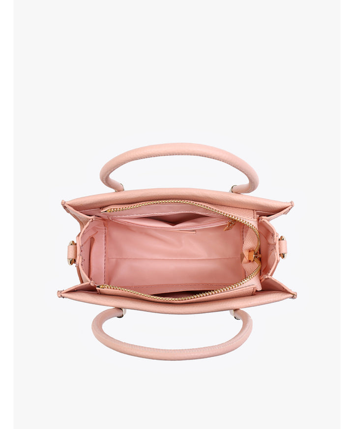 Monaco Gold Accent Satchel/Crossbody