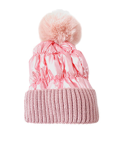 Metallic Puffer Beanies *FINAL SALE*