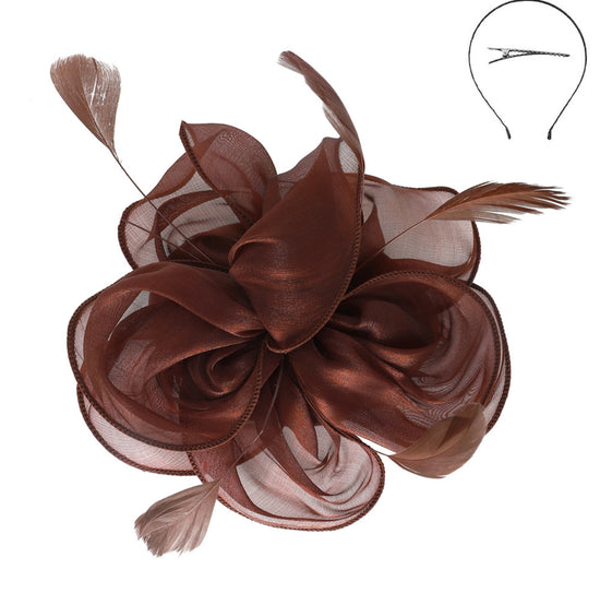 3 Piece Multi Colored Fascinator