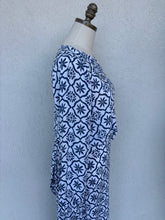 Load image into Gallery viewer, Coastal Tile Beaded Blouse
