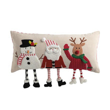 Load image into Gallery viewer, Christmas Dangle Leg Pillow
