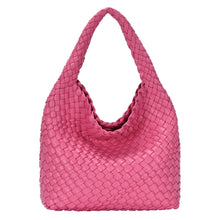 Load image into Gallery viewer, Parker Woven Satchel Hobo Bag
