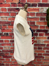 Load image into Gallery viewer, Americana Knit Flag Sweater Tank🇺🇸

