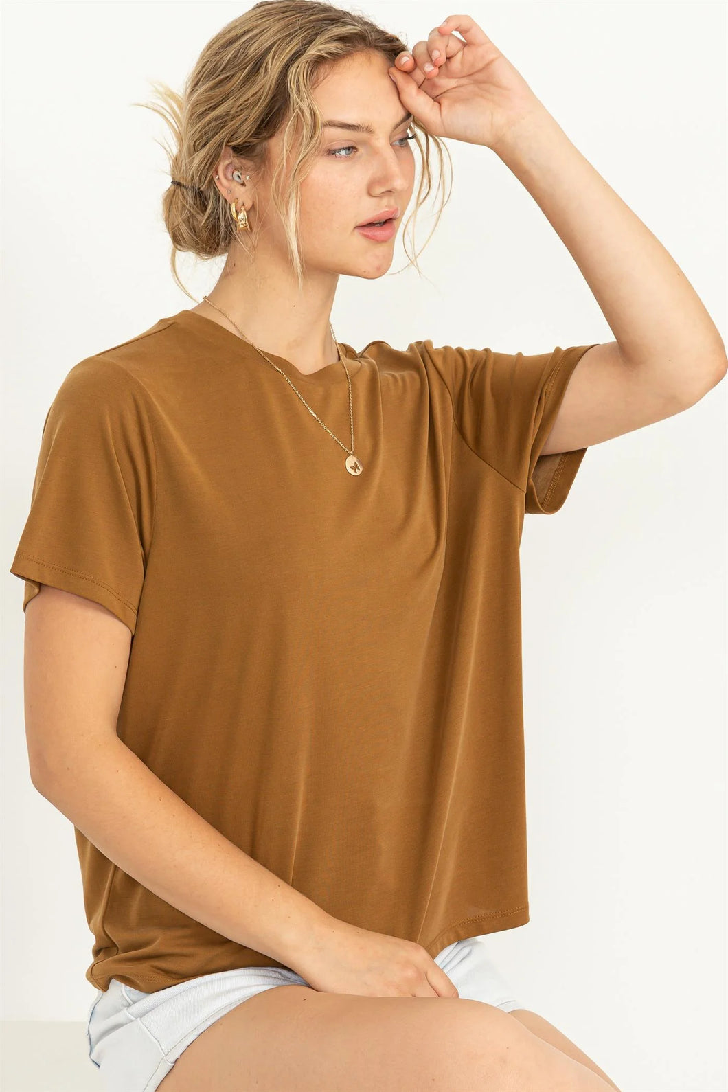 Effortlessly Cool Short Sleeve Top *FINAL SALE*