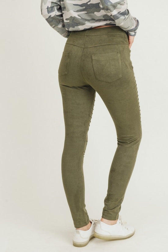 Going For A Ride Suede Leggings *FINAL SALE*