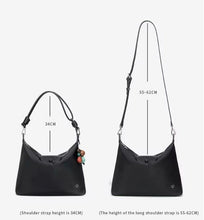 Load image into Gallery viewer, Brianne Nylon Hobo/Crossbody Bag
