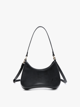 Load image into Gallery viewer, Manila Structured Shoulder Bag w/ Zip Closure
