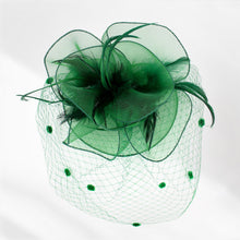 Load image into Gallery viewer, Feather Flower Fascinator Headband *FINAL SALE*
