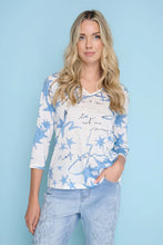 Load image into Gallery viewer, V-Neck Star Printed Blouse
