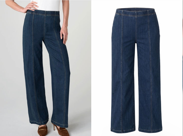 Linda Wide Leg HR Pull On