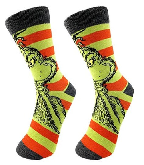 Grinch Socks