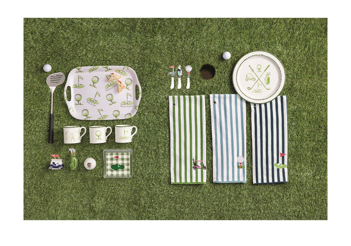 Golf Melamine Tray Set
