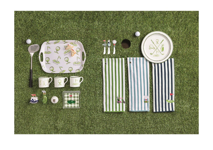 Golf Melamine Tray Set