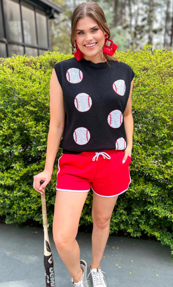 Had Me At Baseball Sweater *FINAL SALE*