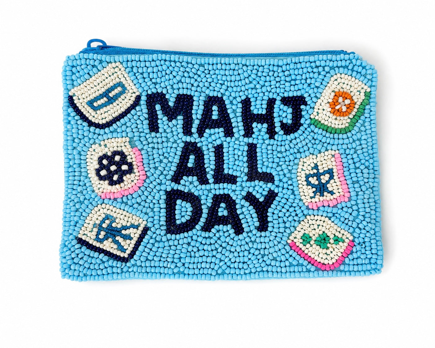 Beaded Mahjong Purse