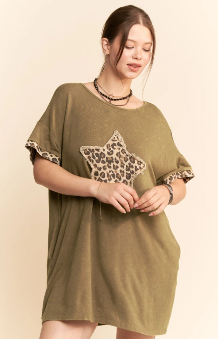 Top of the World Tshirt Dress *FINAL SALE*