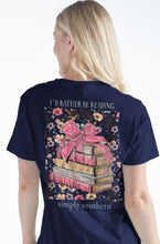 Load image into Gallery viewer, I’d Rather Be Reading Tee
