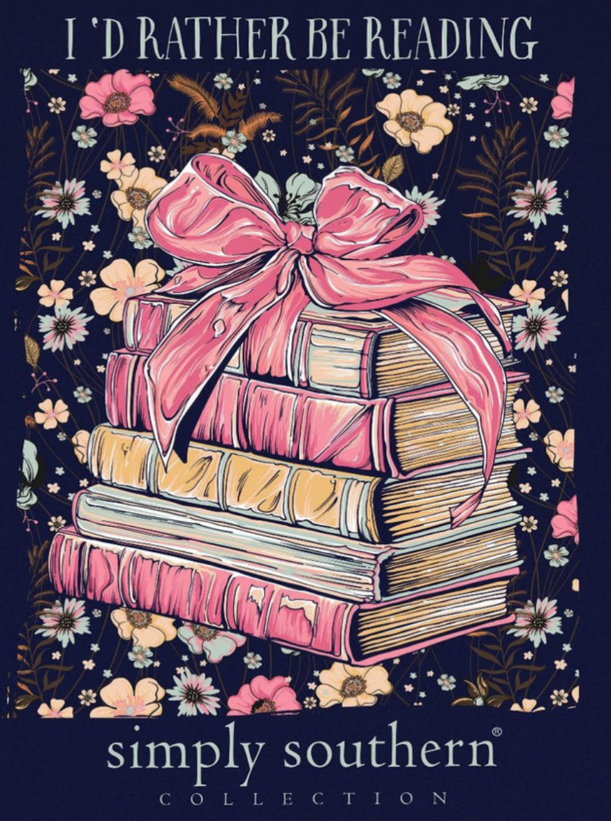 I’d Rather Be Reading Tee *FINAL SALE*