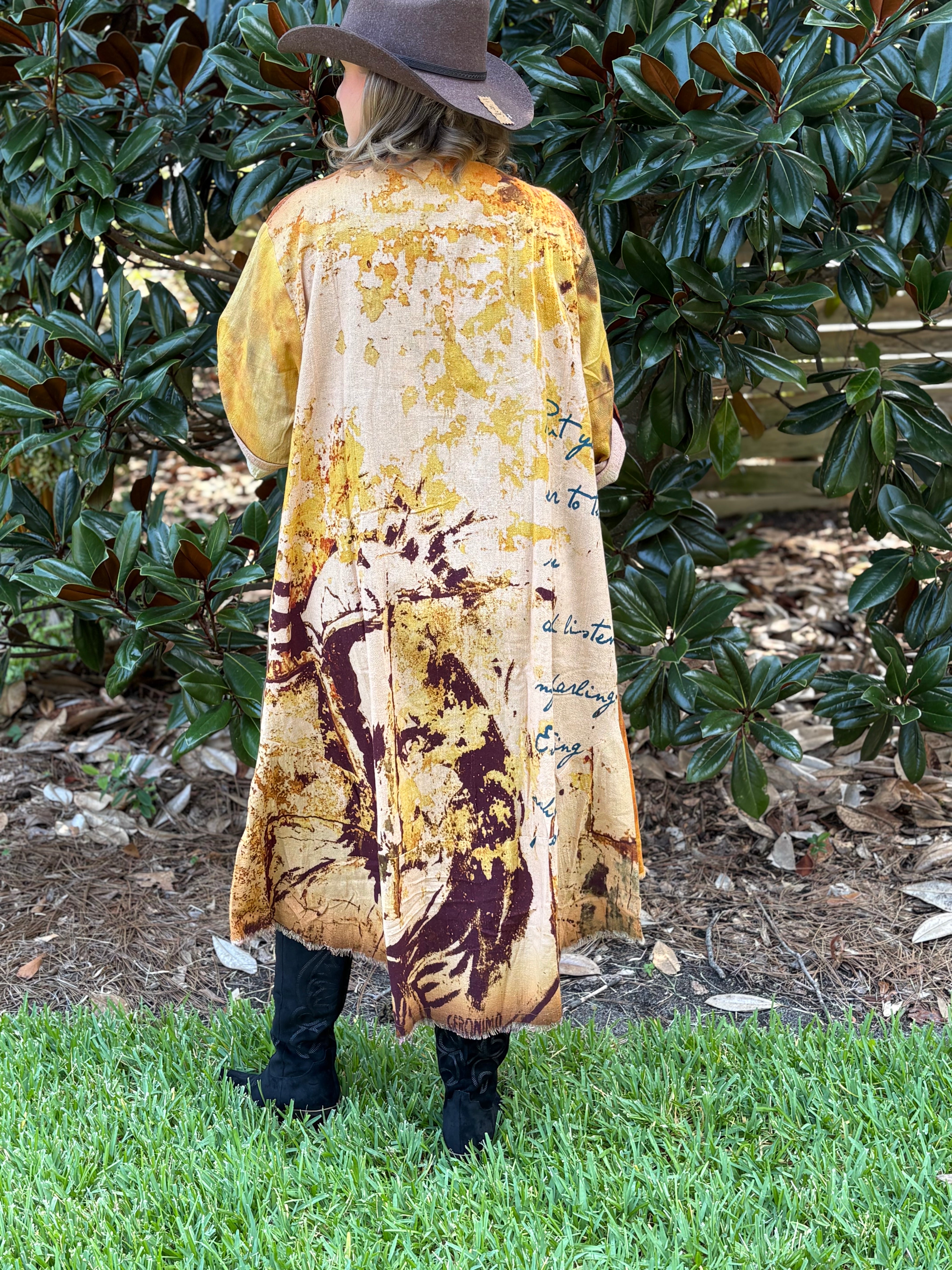Mustard Indian Duster