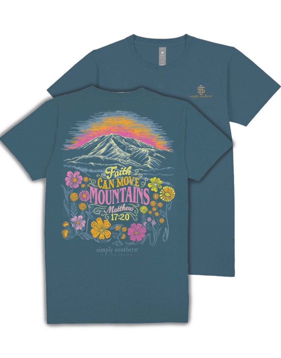Faith Can Move Mountains Tee**FINAL SALE**