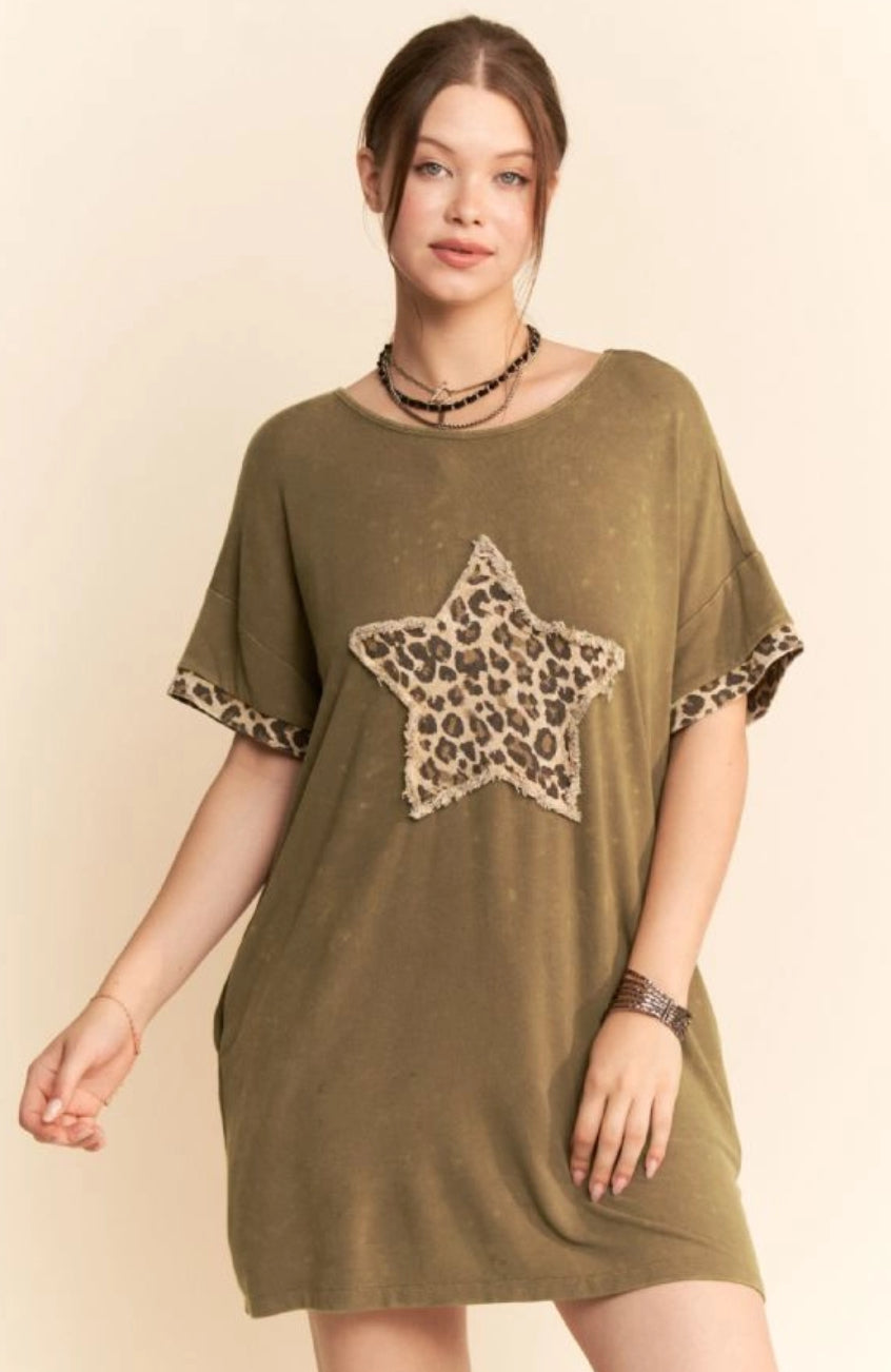 Top of the World Tshirt Dress *FINAL SALE*