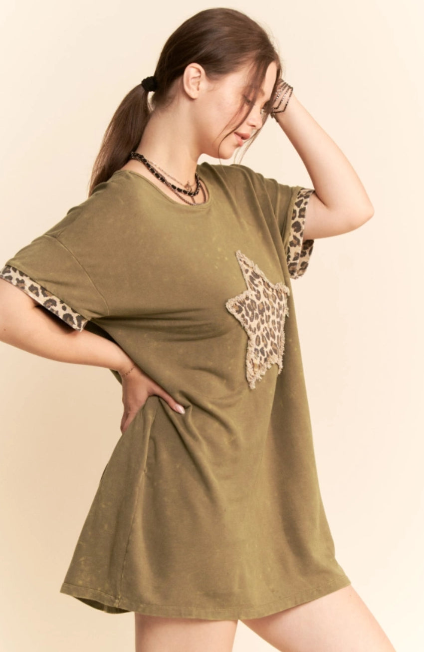 Top of the World Tshirt Dress *FINAL SALE*