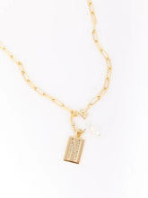 Load image into Gallery viewer, Charm Bar Necklace  *FINAL SALE*
