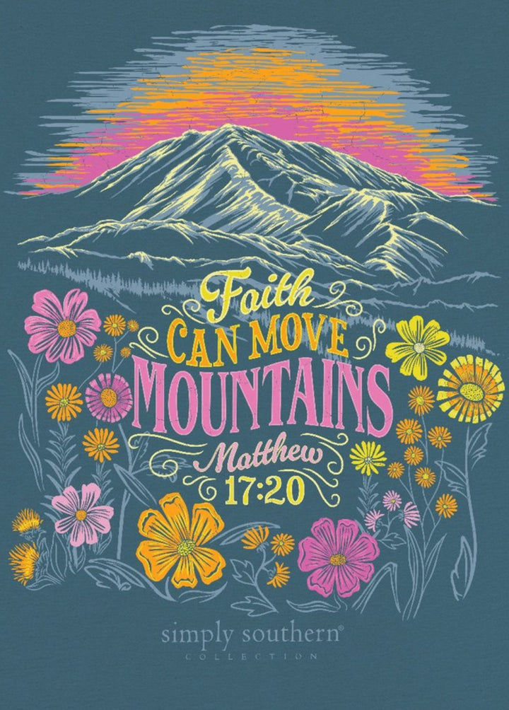 Faith Can Move Mountains Tee**FINAL SALE**