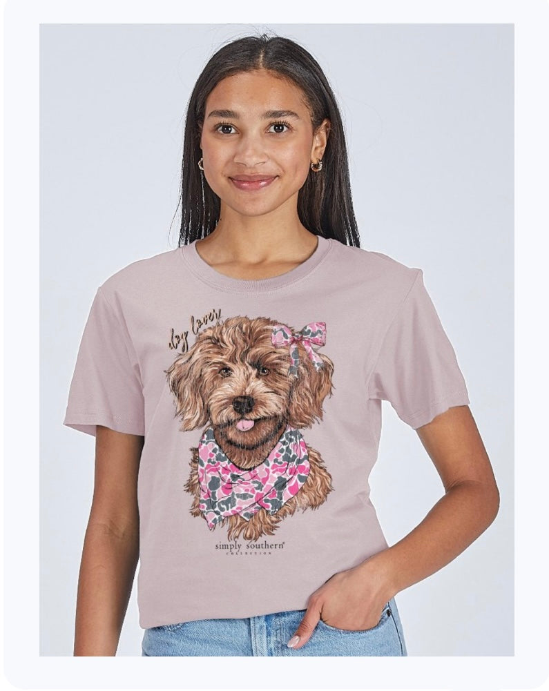 Dog Camo Short Sleeve Tee