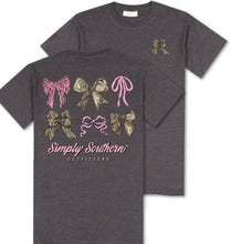Load image into Gallery viewer, Camo and Bows Tee

