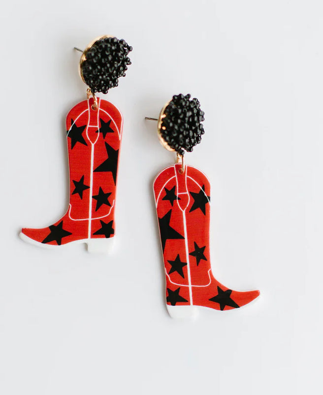 Gameday Cowgirl Earrings