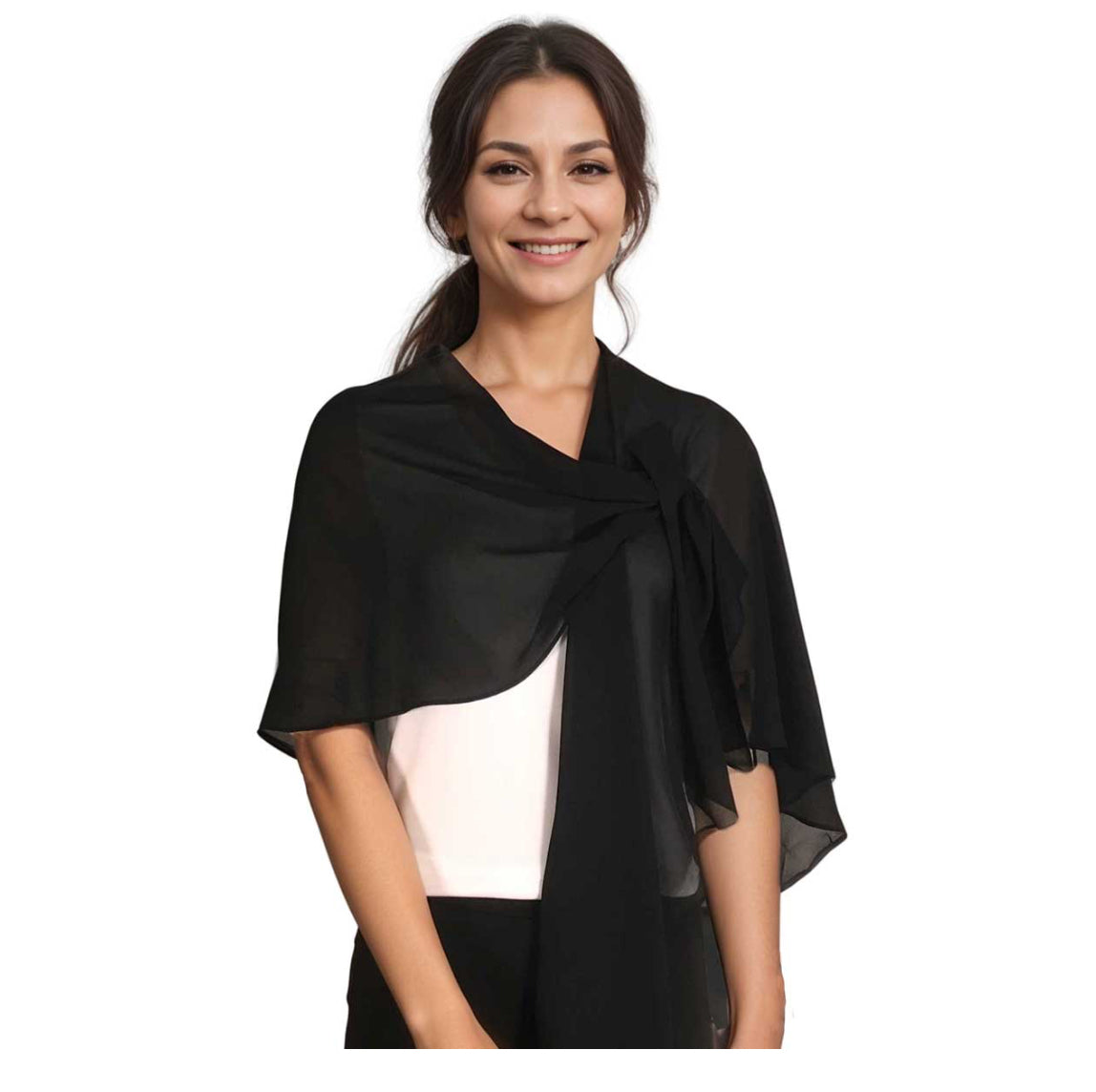 Georgette Pull Through Loop Wrap