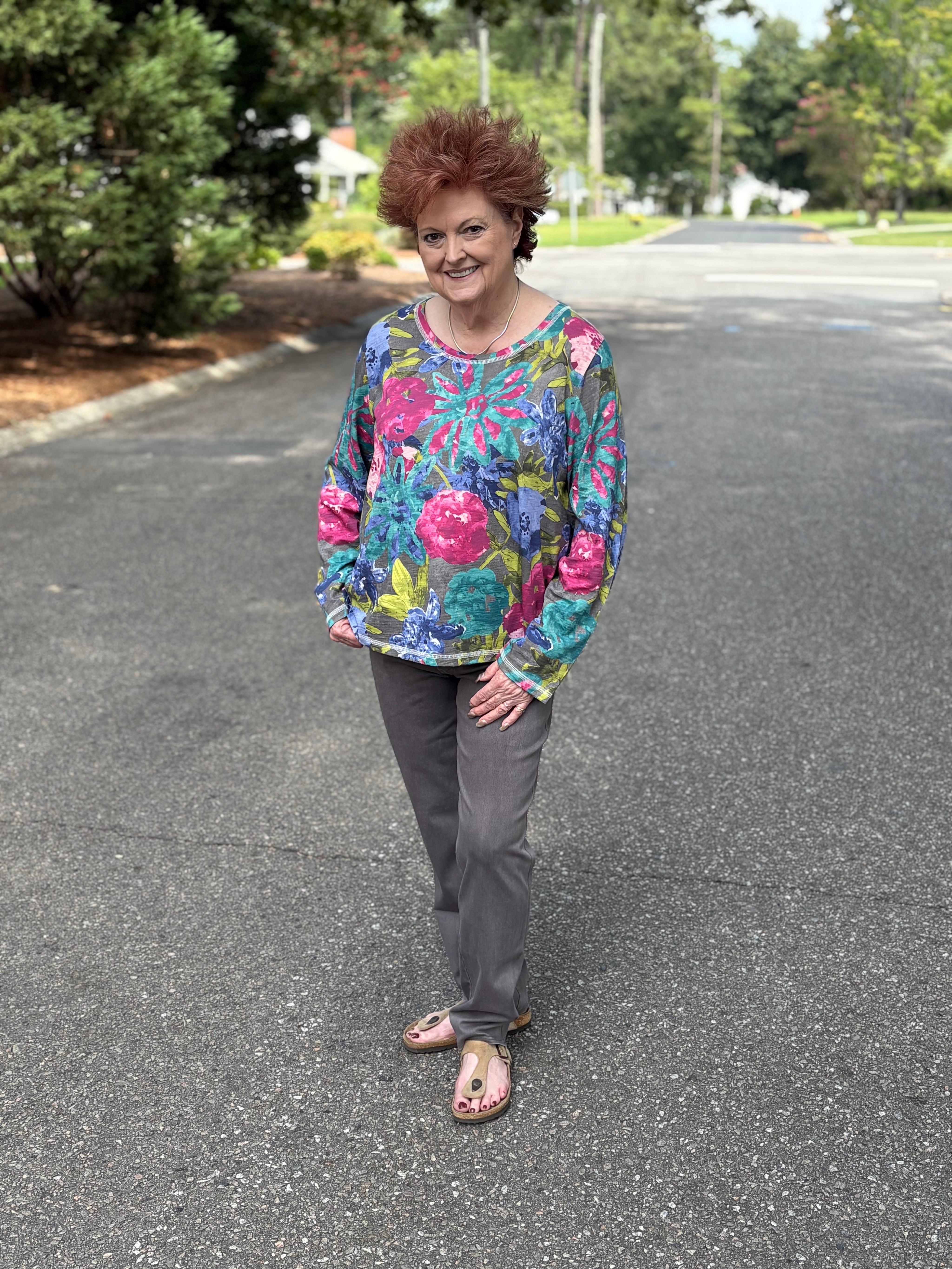 Botanical Blooms Perfect Layer Tee