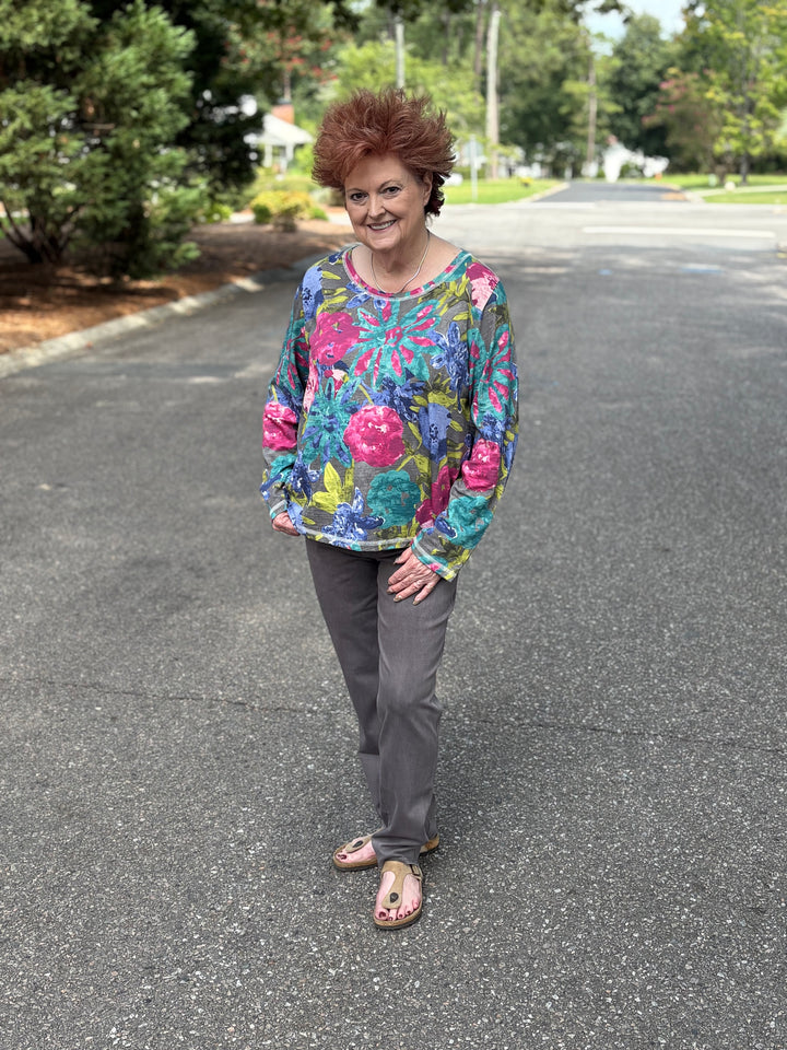 Botanical Blooms Perfect Layer Tee