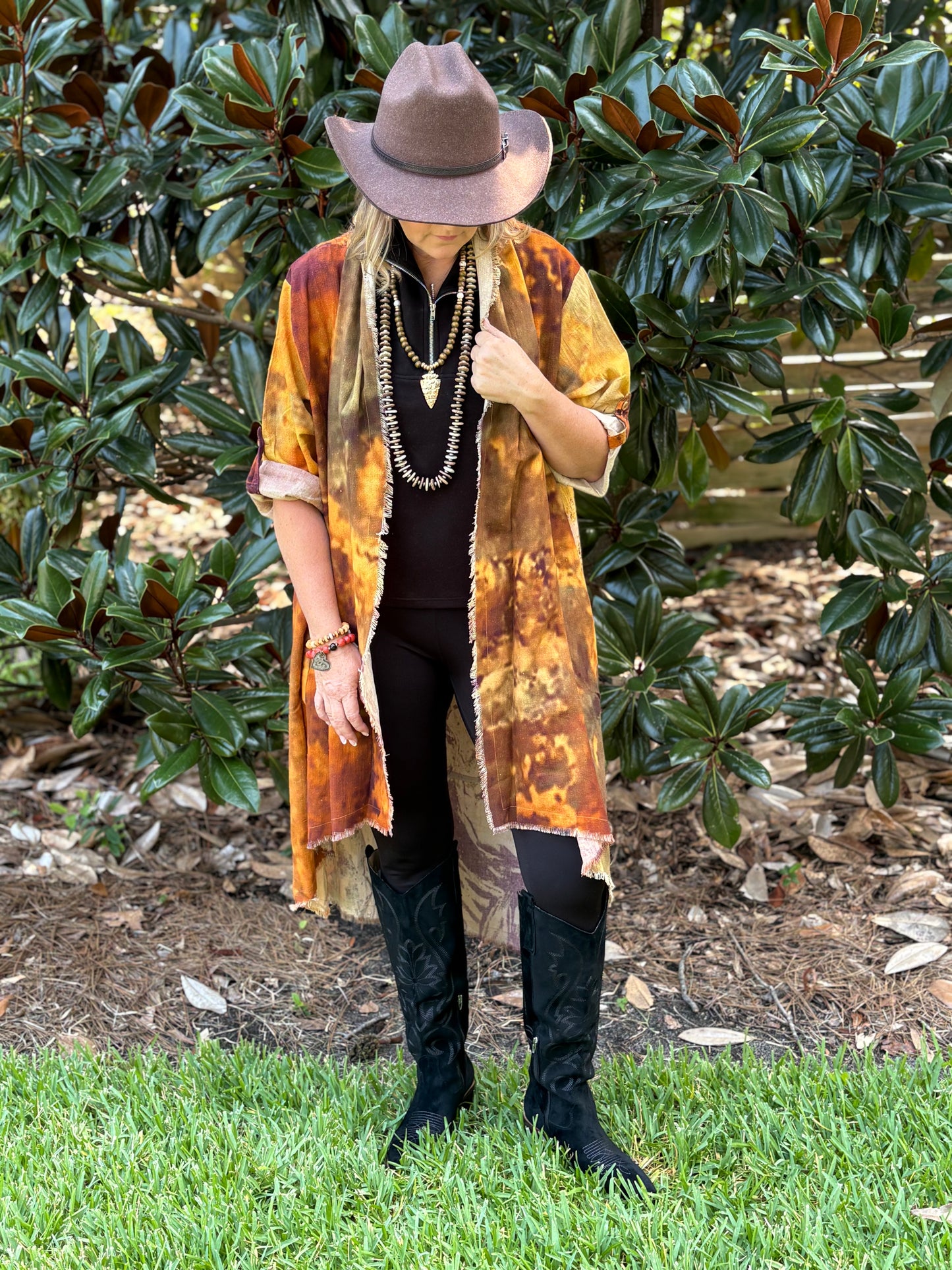 Mustard Indian Duster