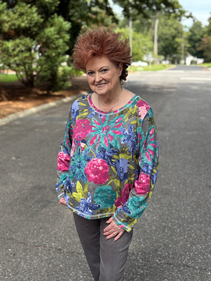 Botanical Blooms Perfect Layer Tee